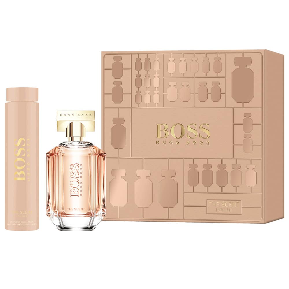 Giftset Hugo Boss The Scent For Her Edp 100ml + Body Lotion 200ml