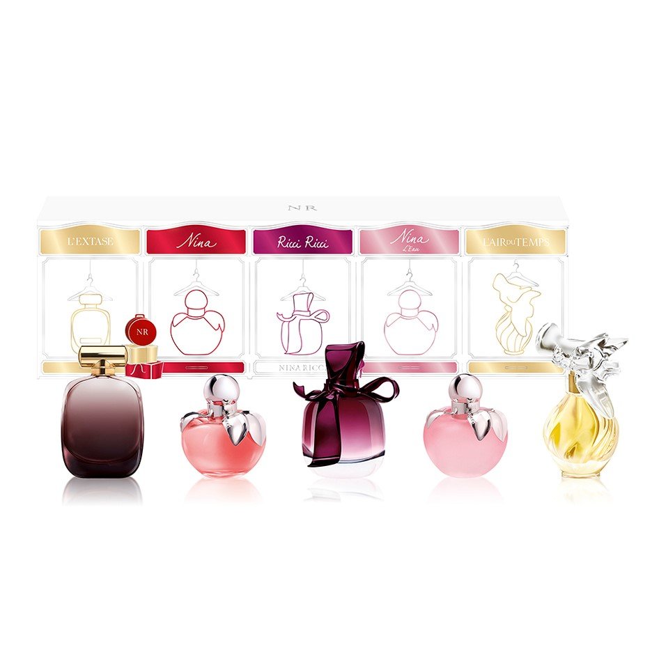 Giftset Nina Ricci Mini Collection 5 x 4ml