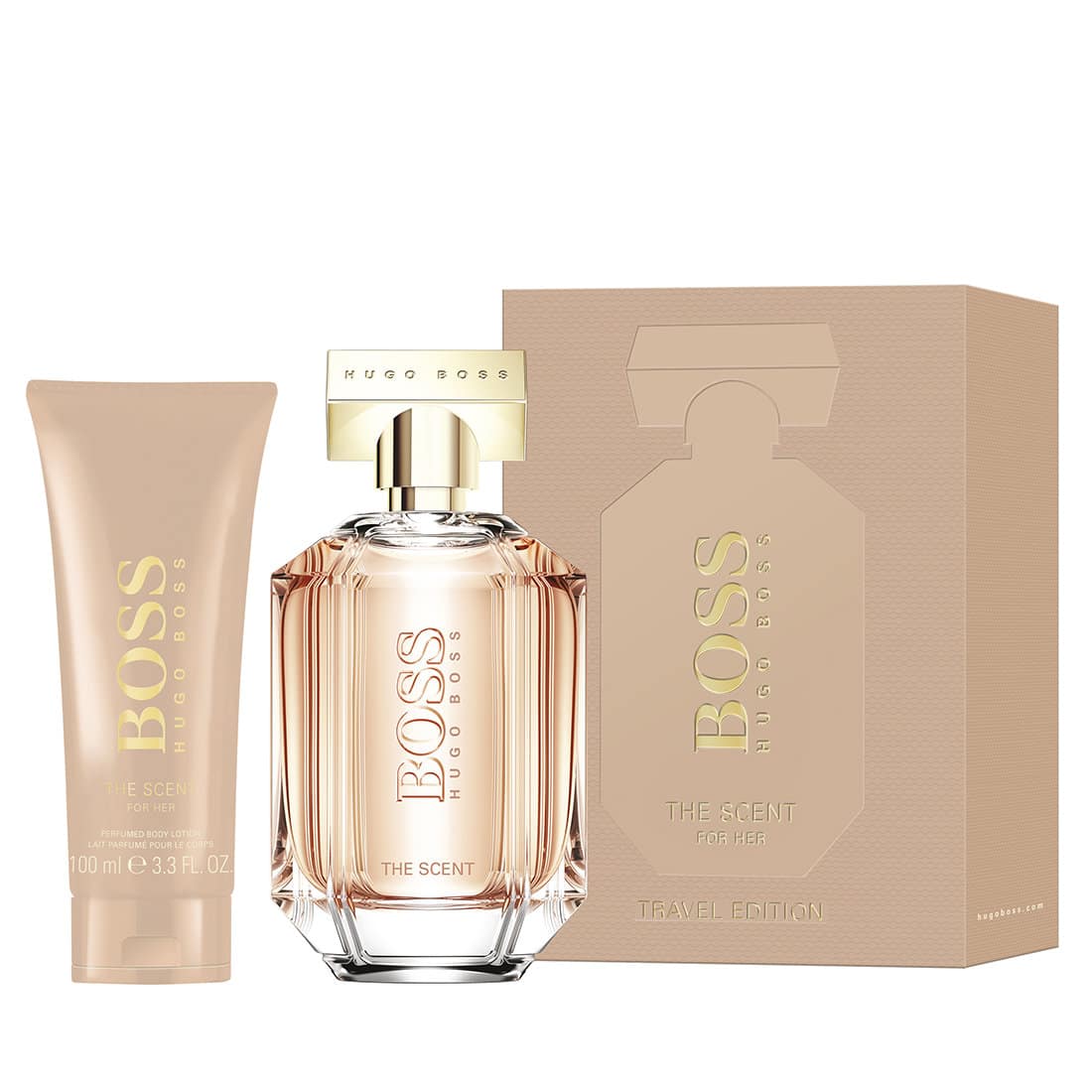 Giftset Hugo Boss The Scent for Her Edp 100 ml + Body Lotion 100ml