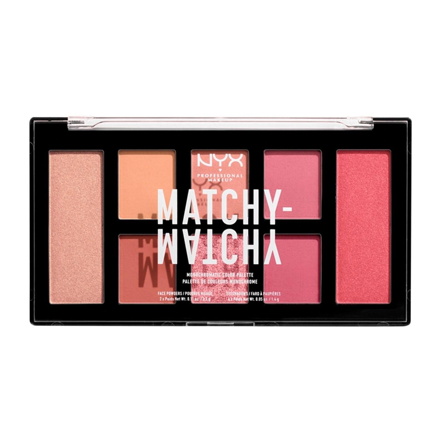 NYX PROF. MAKEUP Matchy Matchy Monochromatic Color Palette - Melon