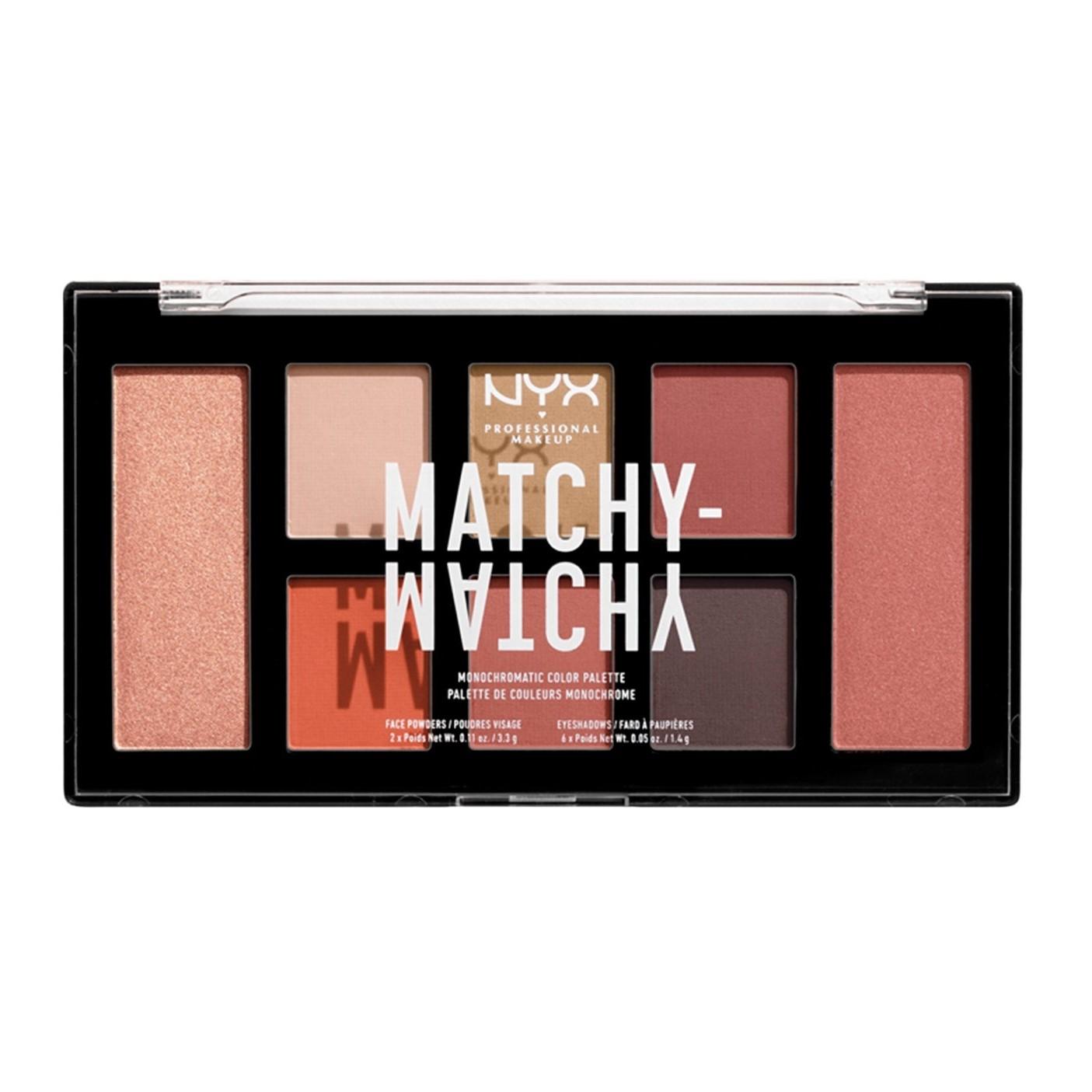 NYX PROF. MAKEUP Matchy Matchy Monochromatic Color Palette - Camel