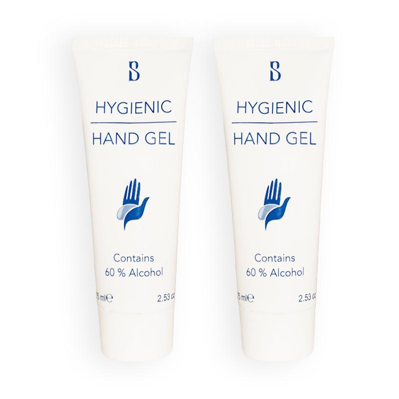 2-pack Brilliant Smile Hygienic Hand Gel With Alcohol 75ml
