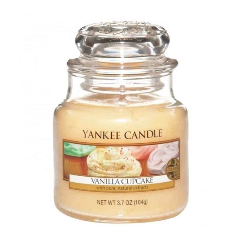 Yankee Candle Classic Small Jar Vanilla Cupcake 104g