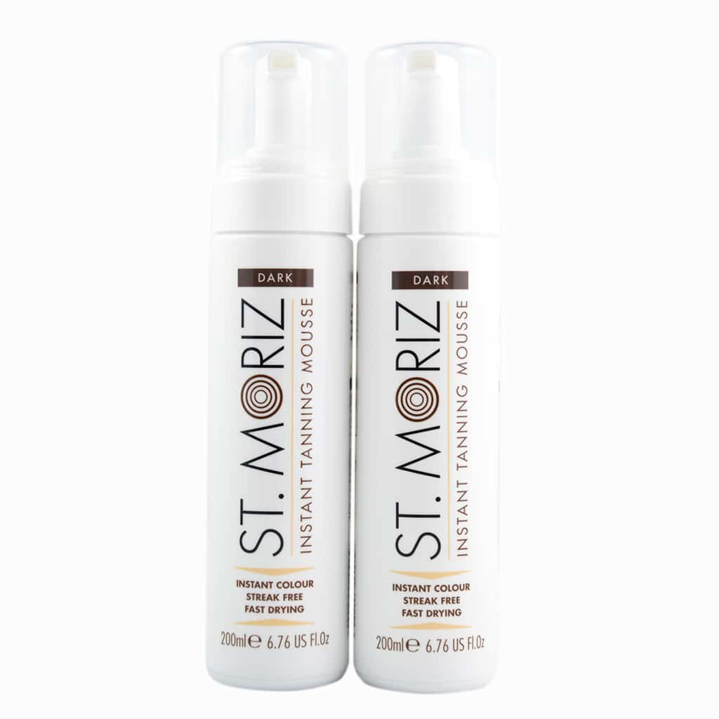 2-pack St Moriz Instant Self Tanning Mousse Dark 200ml