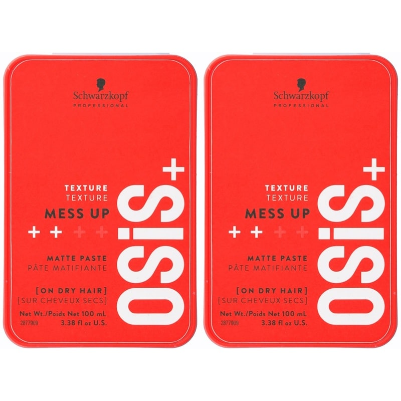 2-pack Schwarzkopf Osis Mess Up 100ml