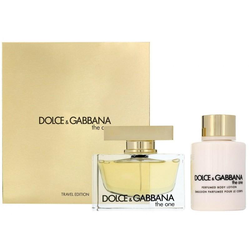 Giftset Dolce & Gabbana The One Edp 75ml + Body Lotion 100ml