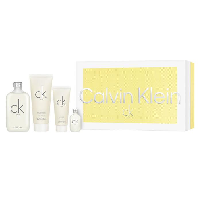 Giftset Calvin Klein CK One Edt 200ml + Edt 15ml + BL 200ml + SG 100ml