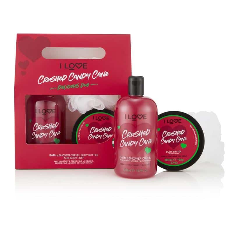 Giftset I Love…Delicious Duo Crushed Candy Cane