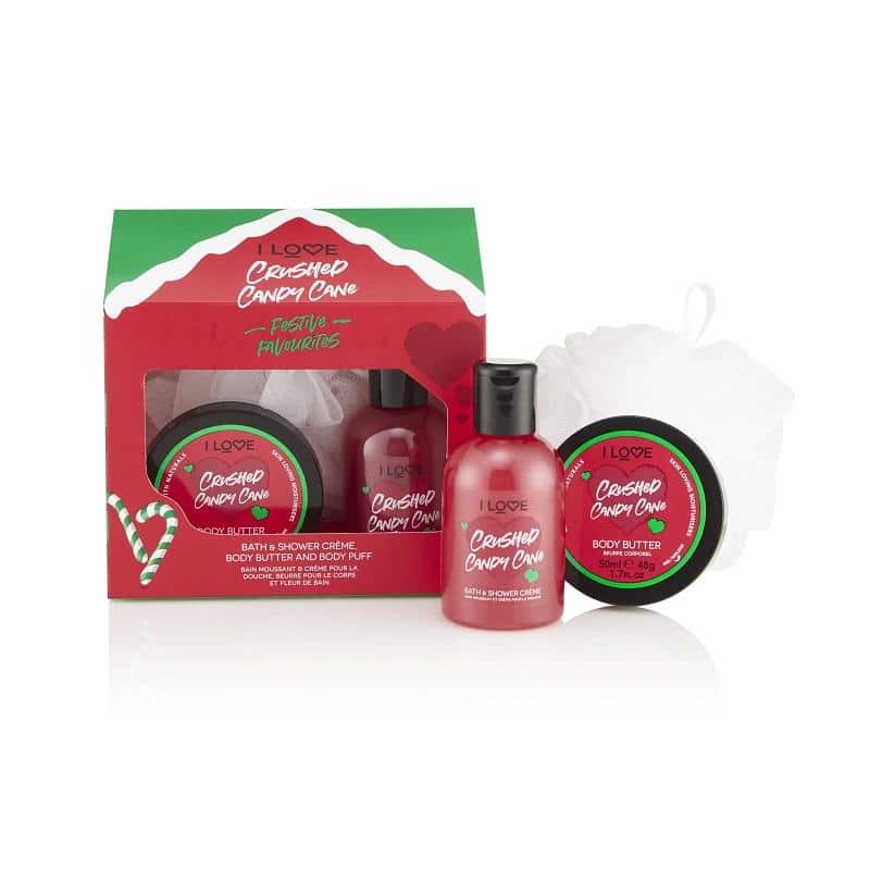 Giftset I Love…Crushed Candy Cane Festive Favourites