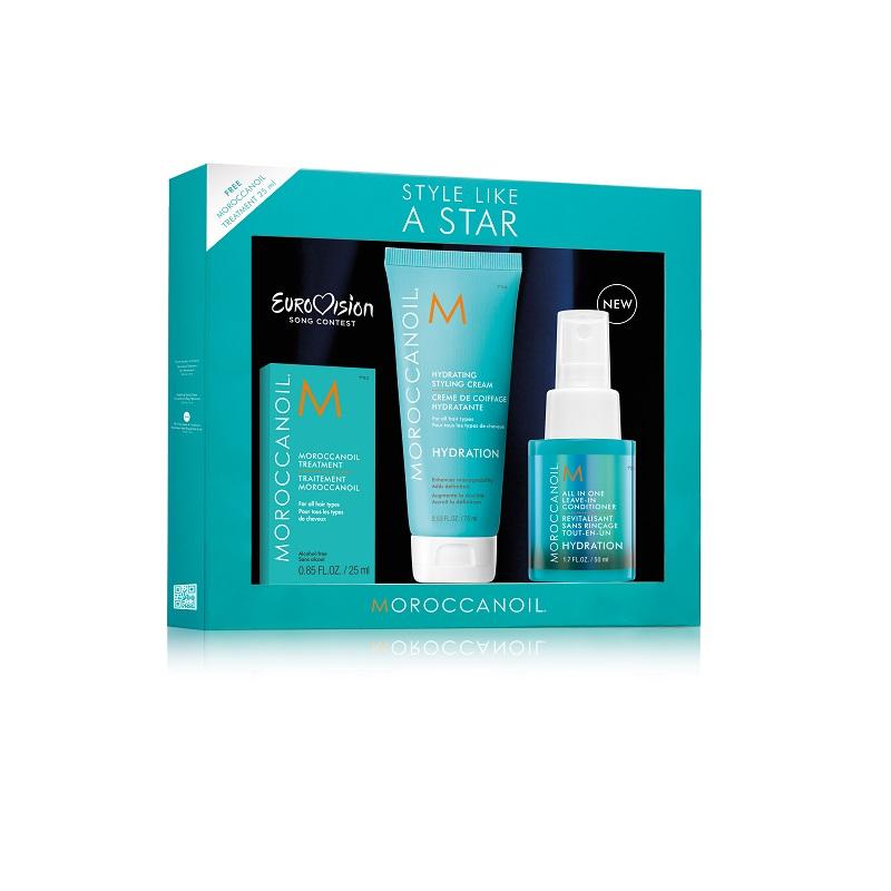 Giftset Moroccanoil Style like a Star Hydration