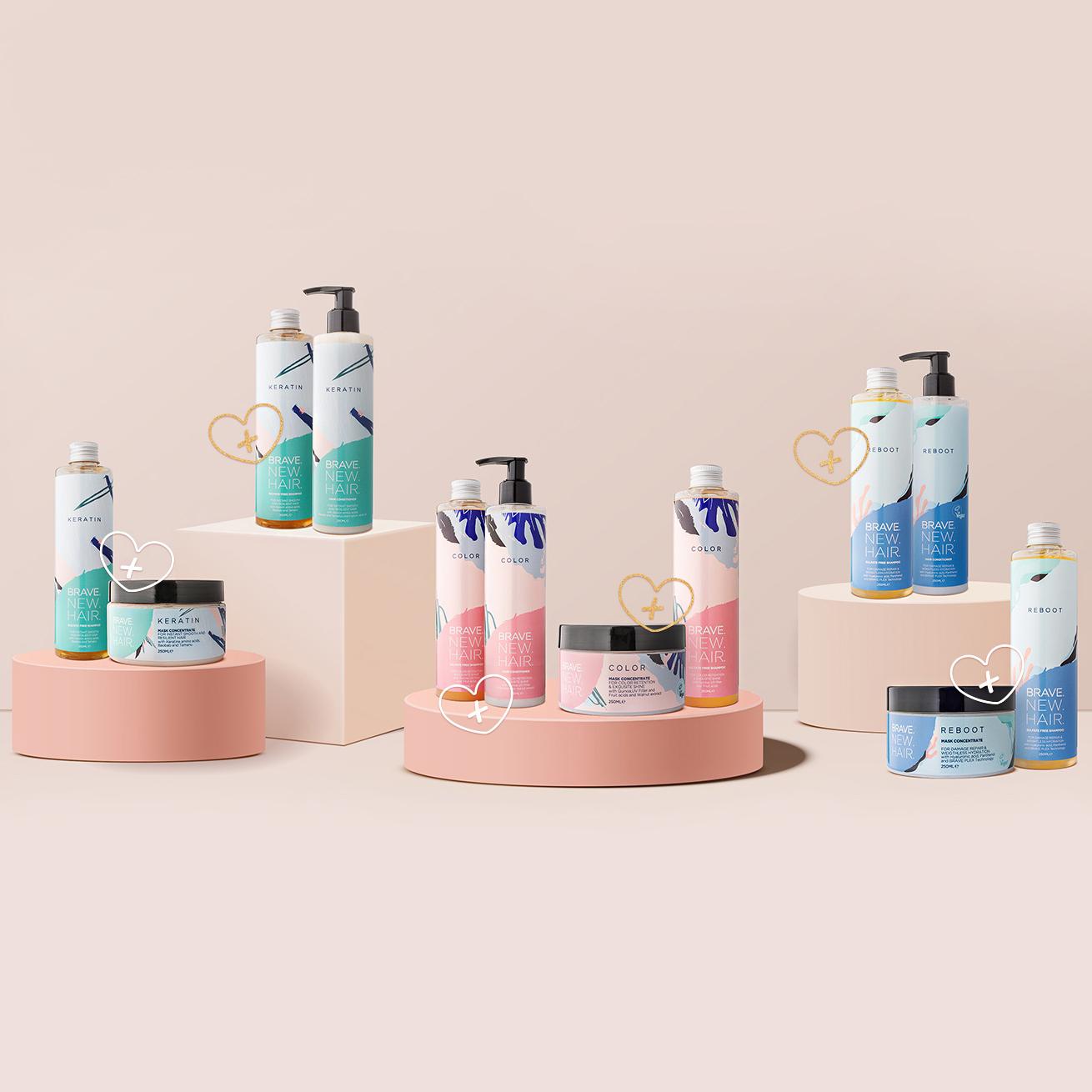 Startpaket Brave New Hair 45pcs