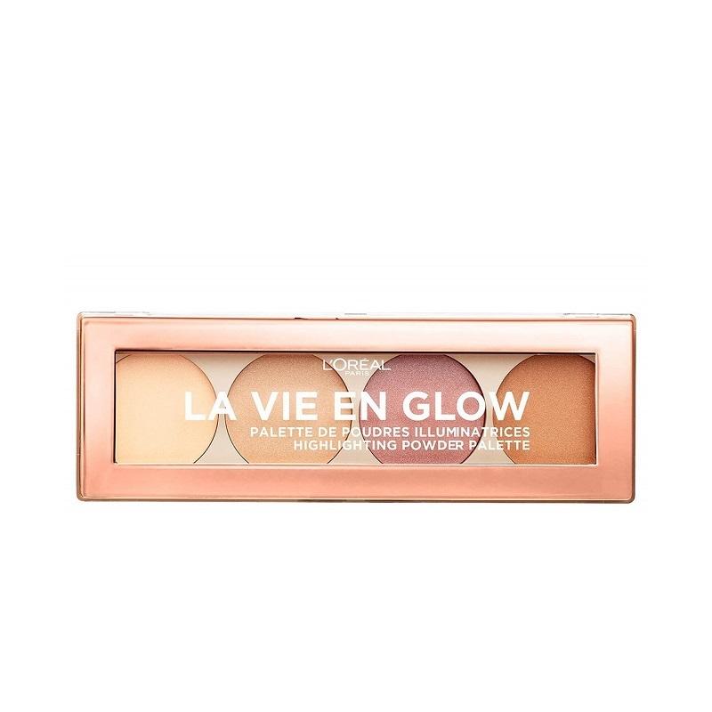 L'Oréal La Vie En Glow Highlighting Palette - 01 Warm Glow