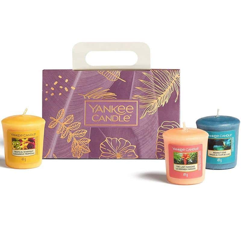 Giftset Yankee Candle 3 Votive Candles - The Last Paradise