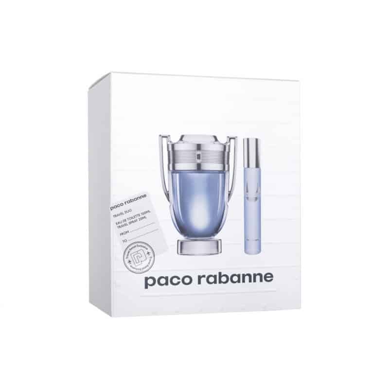 Giftset Paco Rabanne Invictus Edt 100ml + Edt 20ml