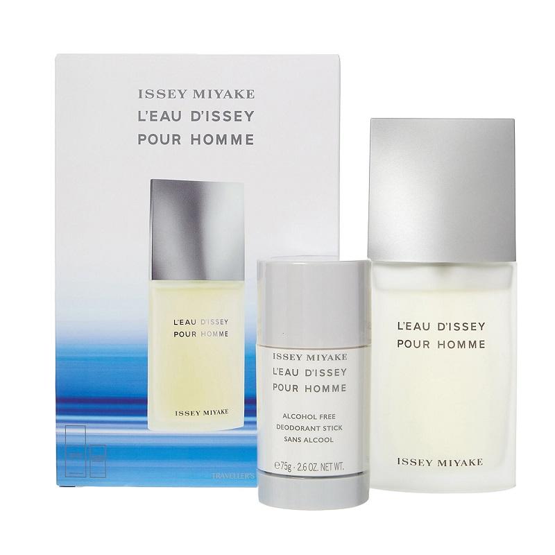 Giftset Issey Miyake L'Eau d'Issey Pour Homme Edt 75ml + Deodorant Stick 75g