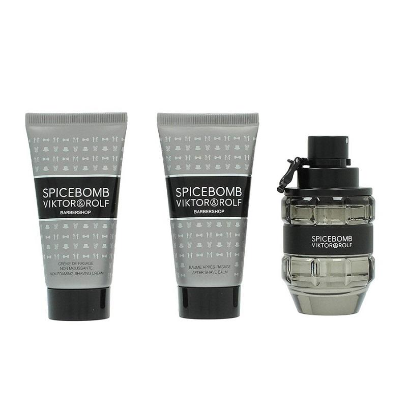 Giftset Viktor & Rolf Spicebomb Edt 50ml + Shavingcream 50ml + Aftershave 50ml