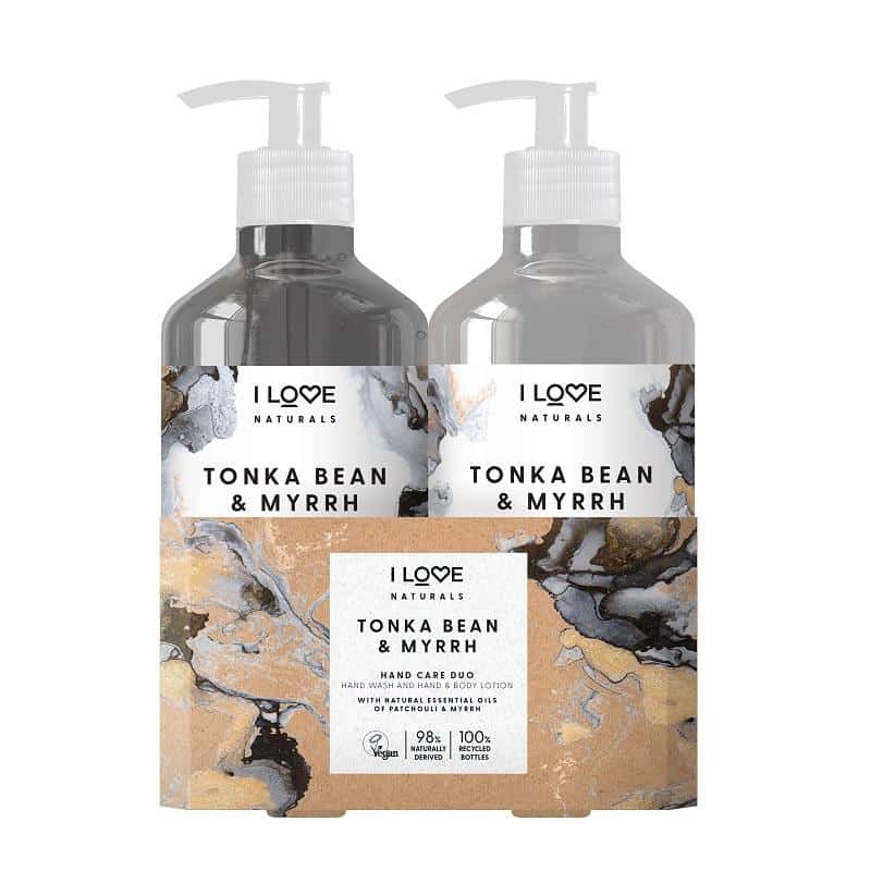 Giftset I Love Naturals Hand Care Duo Tonka Bean & Myrrh
