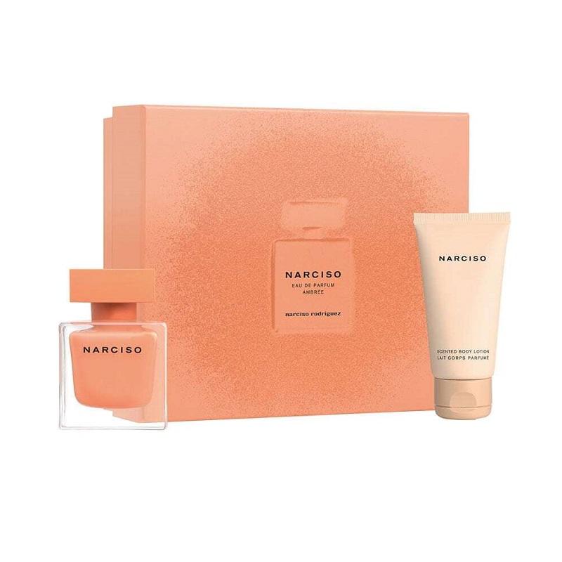 Giftset Narciso Rodriguez Narciso Ambree Edp 50ml + Body Lotion 50ml