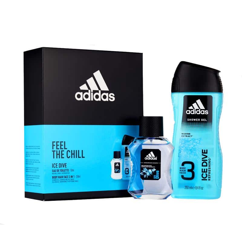 Giftset Adidas Ice Dive Edt 50ml + Shower Gel 250ml