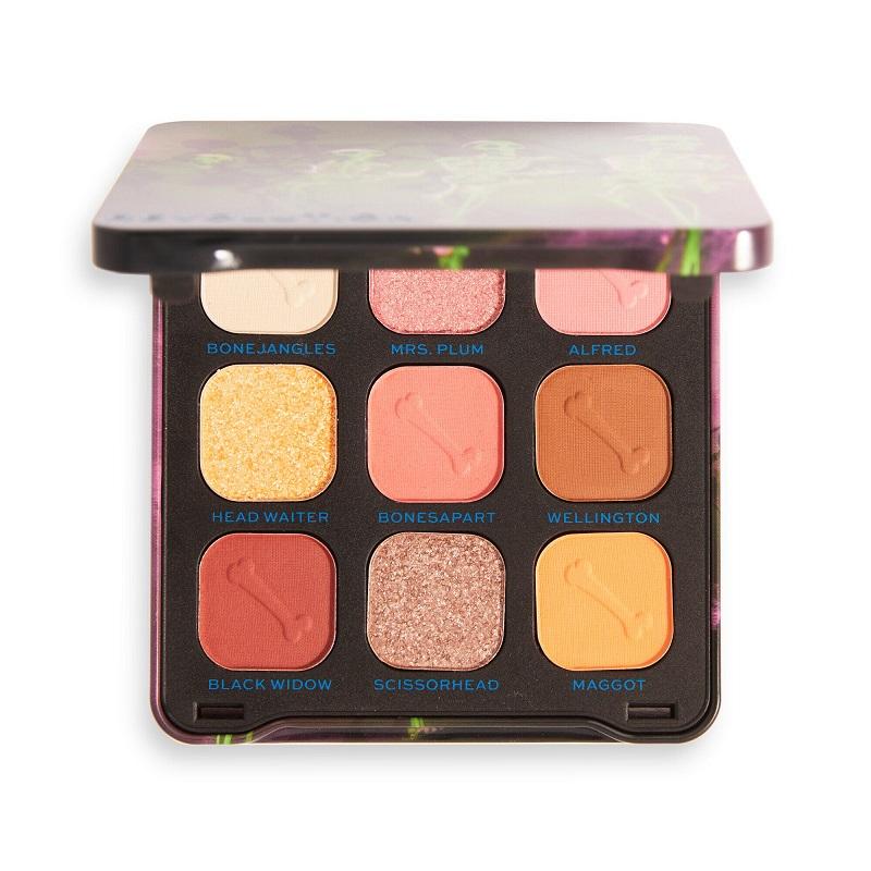Makeup Revolution X Corpse Bride Grave Misunderstanding Eyeshadow Palette