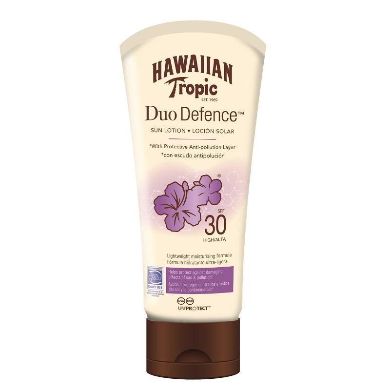 Hawaiian Tropic DuoDefence Lotion SPF30 180ml