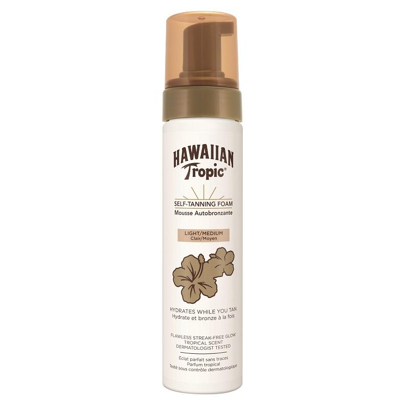 Hawaiian Tropic Self-Tanning Foam Light/Medium 200ml