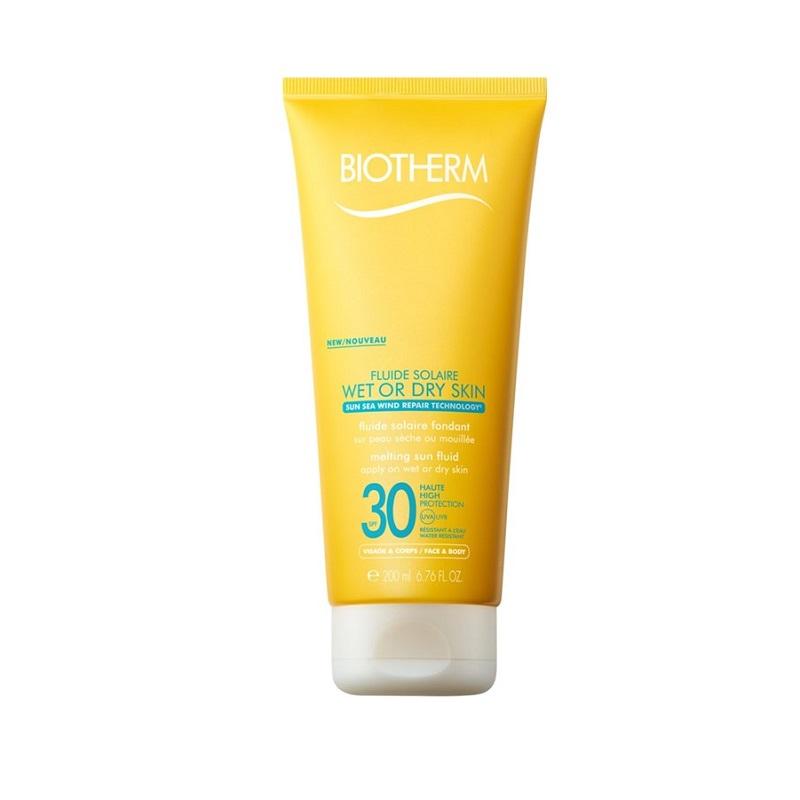 Biotherm Melting Sun Fluid Wet Or Dry Skin 30SPF 200ml