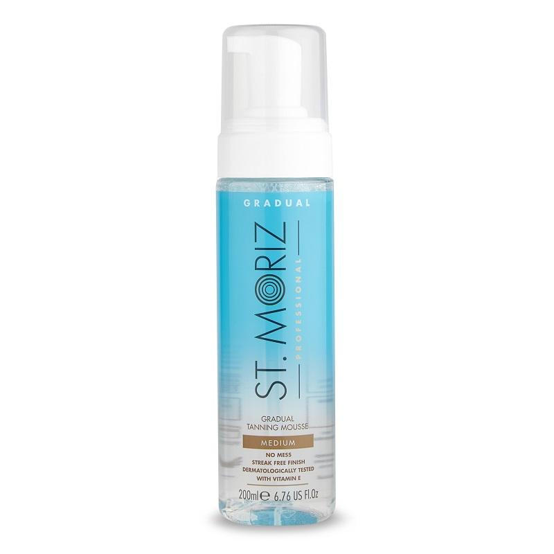 St Moriz Gradual Self Tanning Mousse Clear Medium 200ml