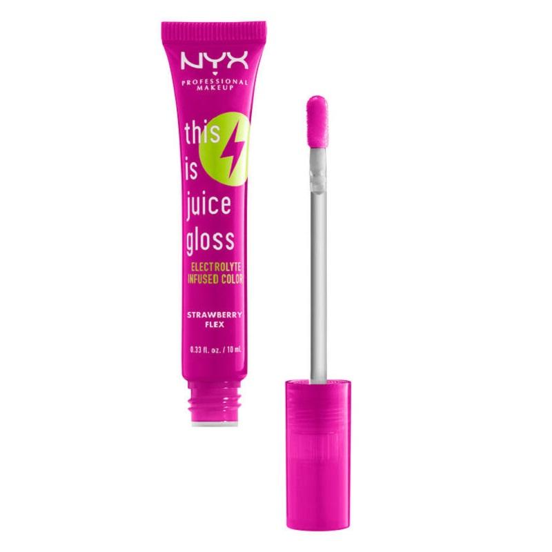 NYX PROF. MAKEUP  This Is Juice Gloss - Strawberry Flex