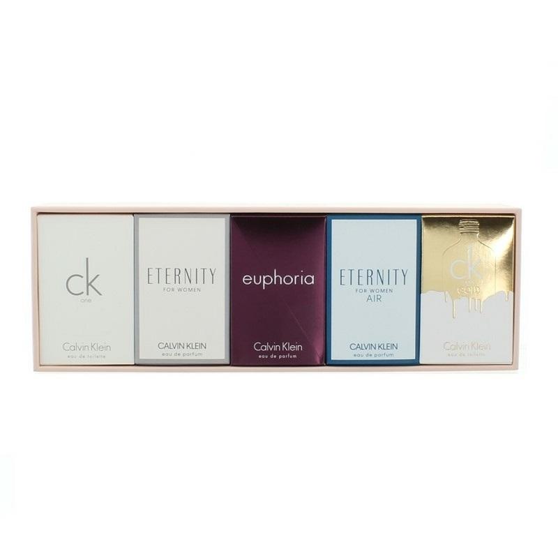 Giftset Calvin Klein Deluxe Travel Collection For Women 5pcs
