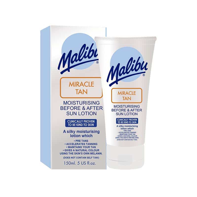 Malibu Miracle Tan Before & After Sun Lotion 150ml