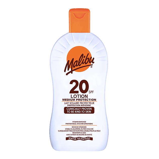 Malibu Sun Lotion SPF20 400ml