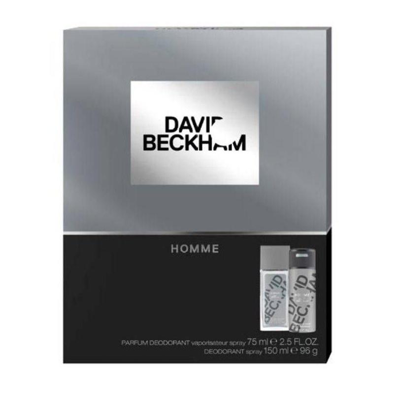 Giftset David Beckham Homme Deo Spray 75ml + Deo Spray 150ml