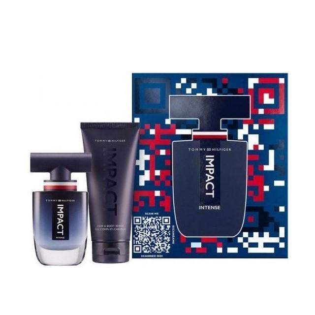Giftset Tommy Hilfiger Impact Intense Edp 50ml + Hair And Body Wash 100ml