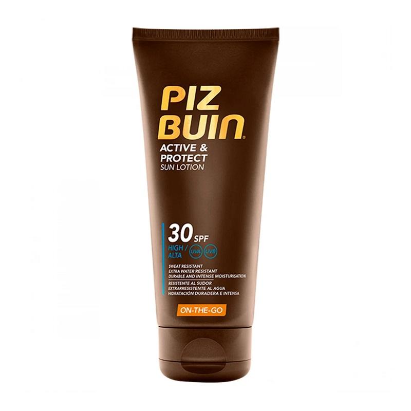 Piz Buin Active & Protect Sun Lotion SPF30 100ml