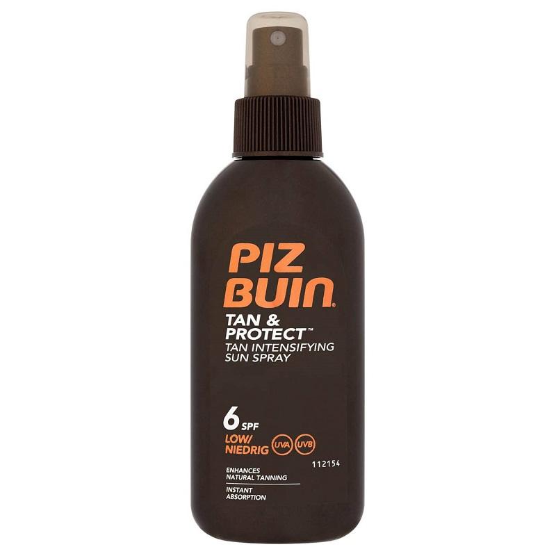 Piz Buin Tan & Protect Tan Intensifying Sun Spray SPF6 150ml