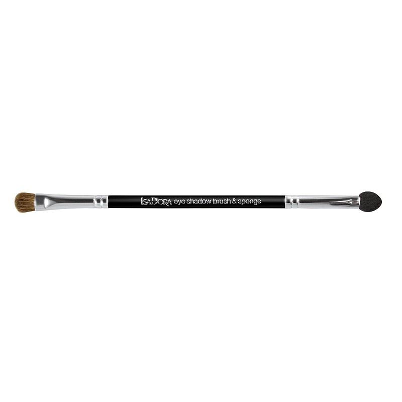 IsaDora Double Ended Eye Shadow Applicator Brush And Sponge