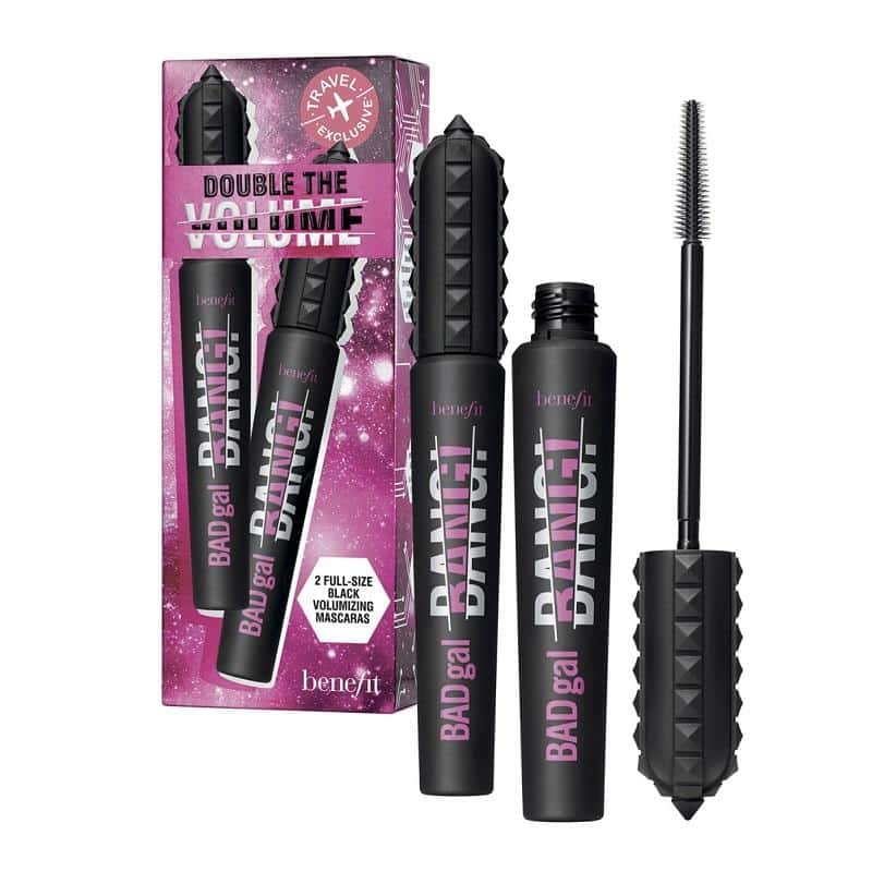 Benefit Duo Set: Badgal Bang! Volumizing Mascara Black 2x8,5g