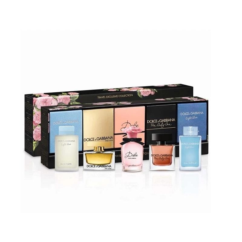 Giftset Dolce & Gabbana Travel Exclusive Mini Collection For Her 5pcs