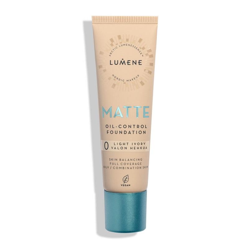 Lumene Matte Oil-Control Foundation Light Ivory 30ml