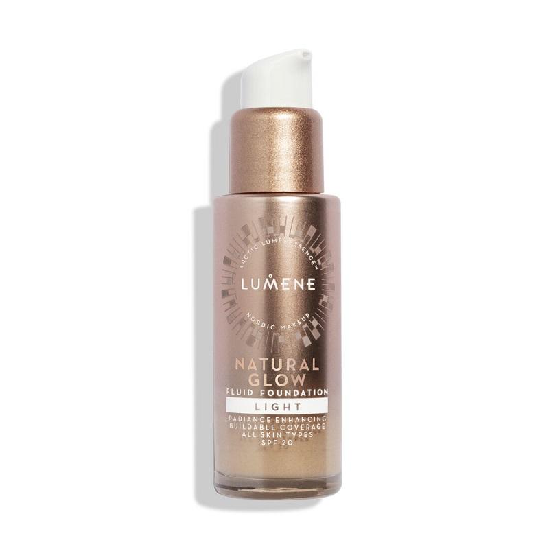 Lumene Natural Glow Fluid Foundation Spf20 Light 30ml