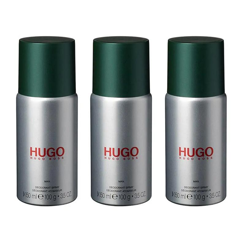 3-pack Hugo Boss Hugo Man Deo Spray 150ml