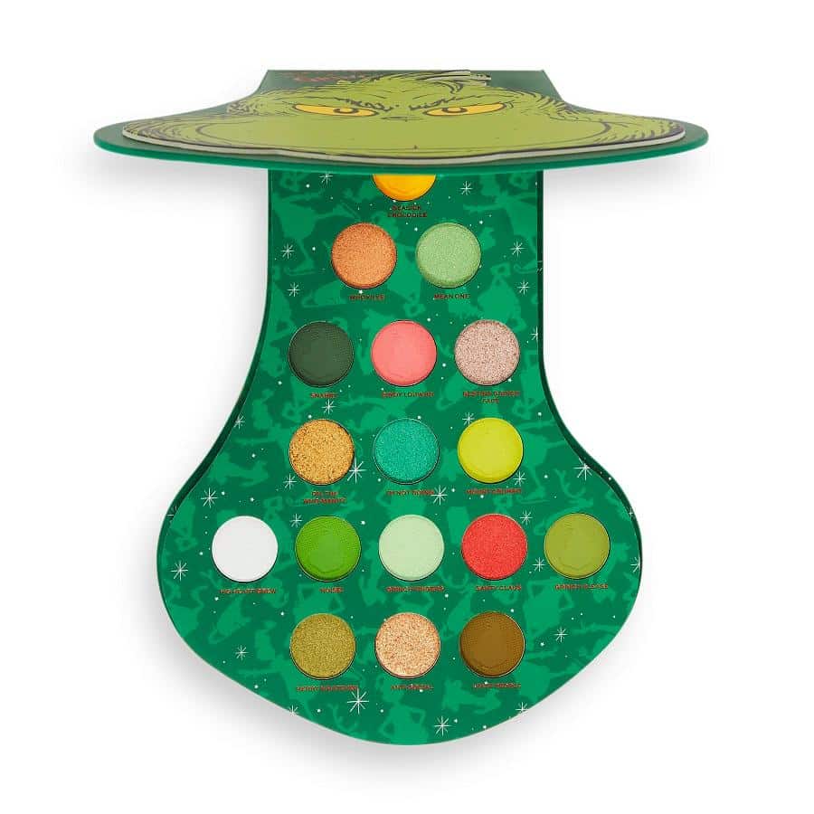 Makeup Revolution x The Grinch Shadow Palette