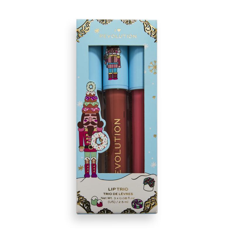 Makeup Revolution I Heart Revolution Nutcracker Lip Trio