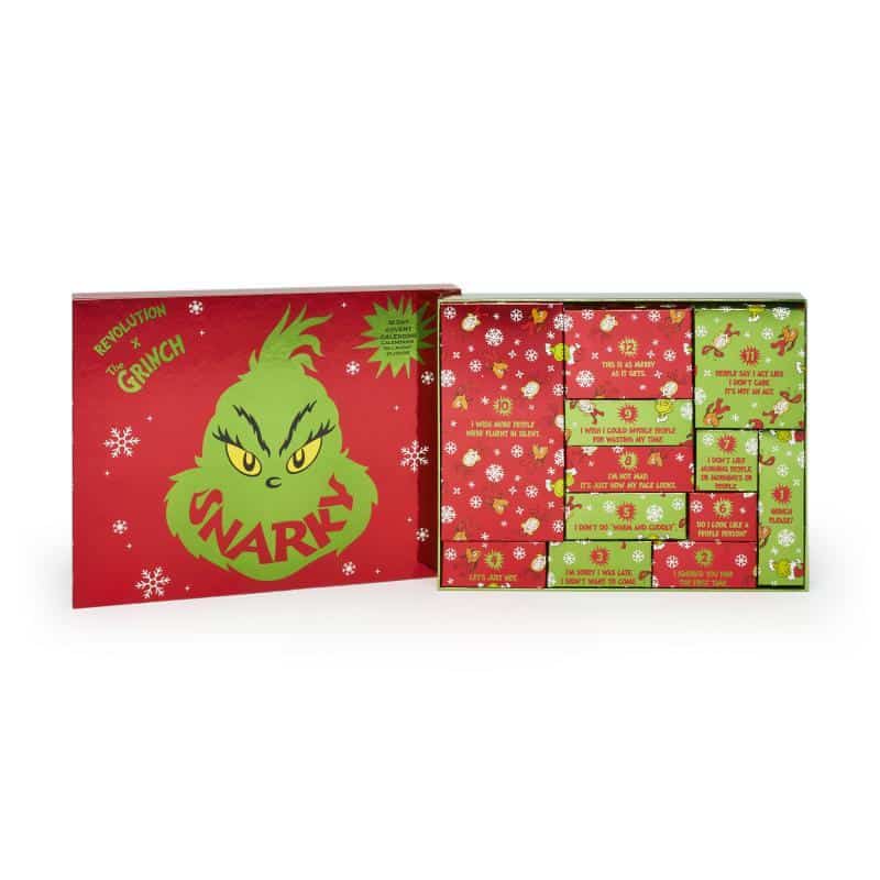Makeup Revolution x The Grinch 12 Days Advent Calendar
