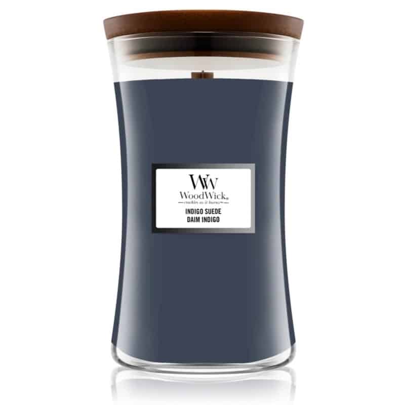 WoodWick Large - Indigo Suede