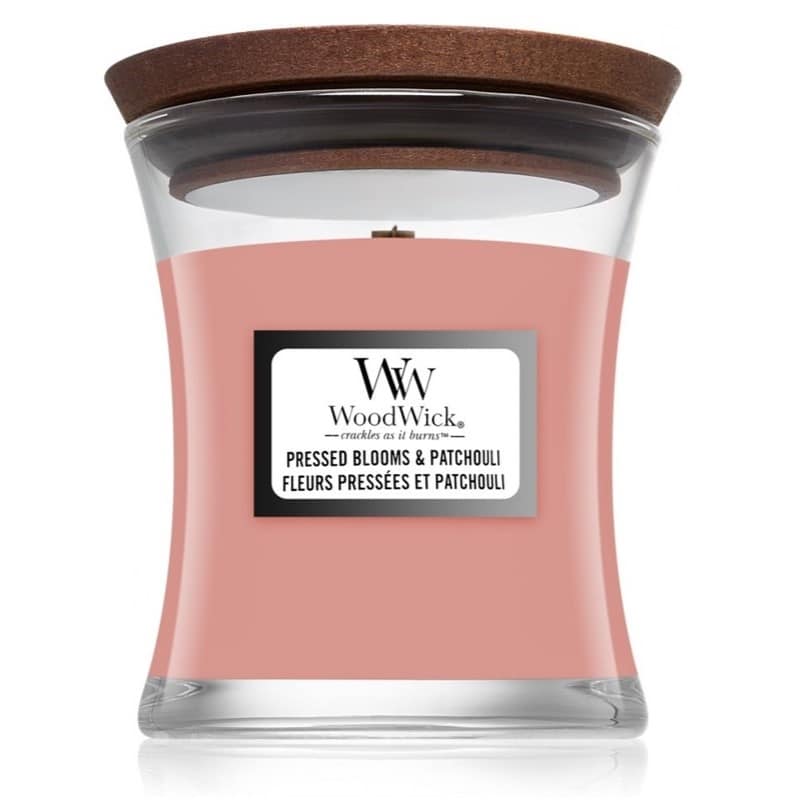 WoodWick Medium - Pressed Blooms & Patchouli