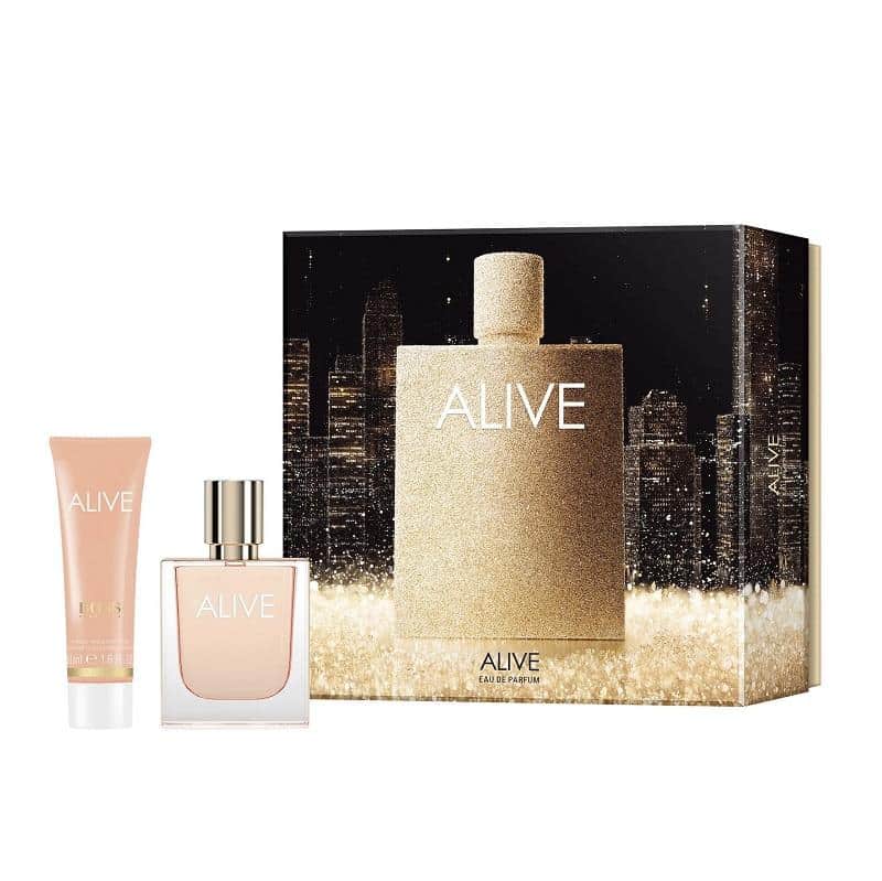 Giftset Hugo Boss Alive Edp 50ml + Hand & Body Lotion 75ml