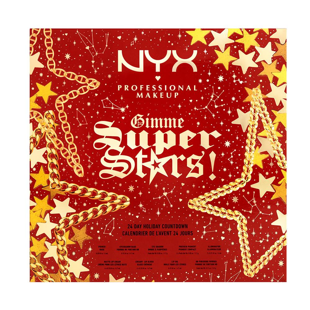 NYX PROF. MAKEUP Gimme Super Stars! 24 Day Holiday Countdown Advent Calendar
