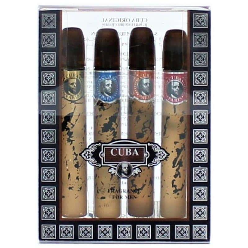 Giftset Cuba Paris Cuba Miniatures 4 x 5 ml